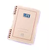 Life B6 Lined Spiral Notebook - Yellow cover