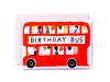Birthday Bus Card cover