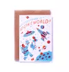 Out of This World Birthday Card cover