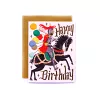 Knight Birthday Card cover