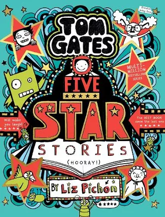 Tom Gates: Five Star Stories packaging