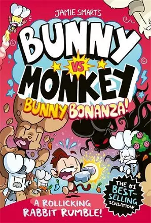 Bunny vs Monkey: Bunny Bonanza (a Phoenix Comic Book, from the million-selling Jamie Smart, Illustrator of the Year) cover